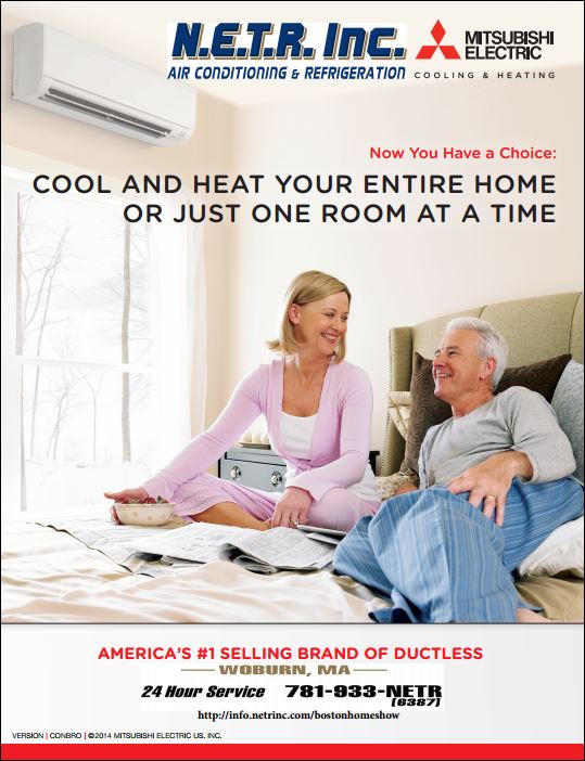 Greater Boston's #1 Installer of Ductless Heating and Cooling Systems